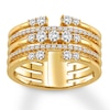 Thumbnail Image 0 of Diamond Ring 5/8 carat tw Round-cut 10K Yellow Gold