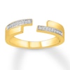 Thumbnail Image 0 of Diamond Ring 1/15 carat tw Round 10K Yellow Gold