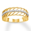 Thumbnail Image 0 of Diamond Anniversary Band 1/6 ct tw Round-cut 10K Yellow Gold