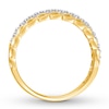 Thumbnail Image 2 of Diamond Anniversary Band 1/6 ct tw Round-cut 10K Yellow Gold