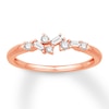 Thumbnail Image 0 of Diamond Anniversary Band 1/5 ct tw Round/Baguette 10K Rose Gold