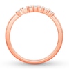 Thumbnail Image 1 of Diamond Anniversary Band 1/5 ct tw Round/Baguette 10K Rose Gold