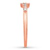 Thumbnail Image 2 of Diamond Anniversary Band 1/5 ct tw Round/Baguette 10K Rose Gold