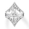 Thumbnail Image 0 of Diamond Ring 1 ct tw Round 14K White Gold