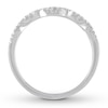 Thumbnail Image 1 of Diamond Anniversary Band 1/4 ct tw Round-cut 10K White Gold