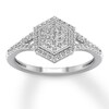 Thumbnail Image 0 of Diamond Ring 1/3 ct tw Round 10K White Gold