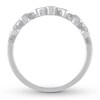 Thumbnail Image 1 of Diamond Anniversary Band 1/15 ct tw Round-cut 10K White Gold