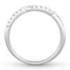 Thumbnail Image 1 of Colorless Diamond Anniversary Band 1/4 ct tw 14K White Gold