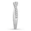 Thumbnail Image 3 of Colorless Diamond Anniversary Band 1/4 ct tw 14K White Gold