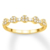 Thumbnail Image 0 of Diamond Anniversary Band 1/4 ct tw Round/Baguette 10K Gold
