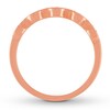 Thumbnail Image 1 of Diamond Anniversary Band 1/10 ct tw Round-cut 10K Rose Gold