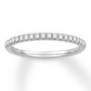 Thumbnail Image 0 of Colorless Diamond Anniversary Band 1/5 ct tw 14K White Gold