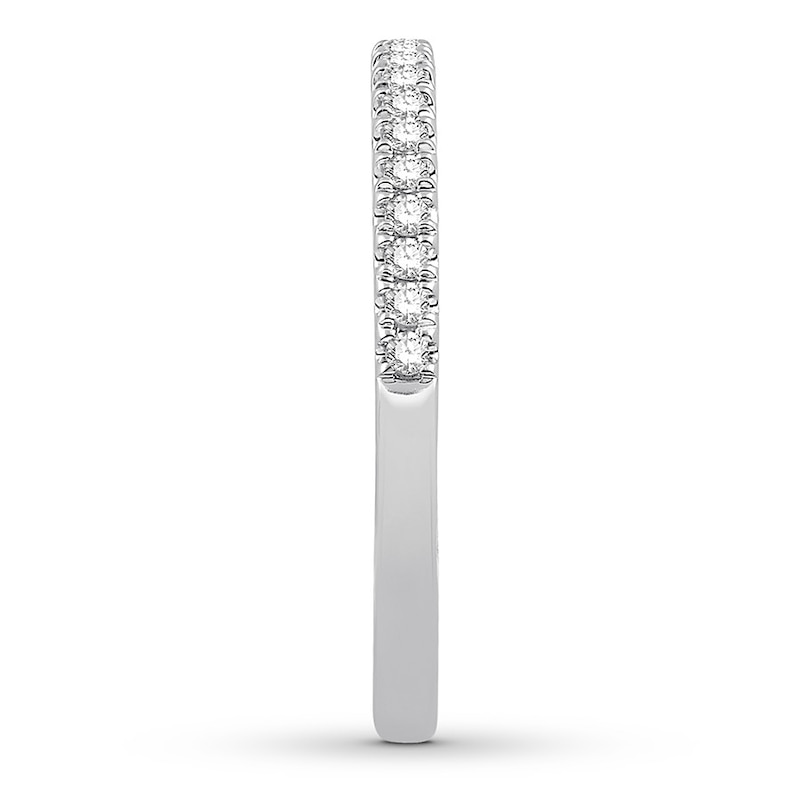 Colorless Diamond Anniversary Band 1/5 ct tw 14K White Gold