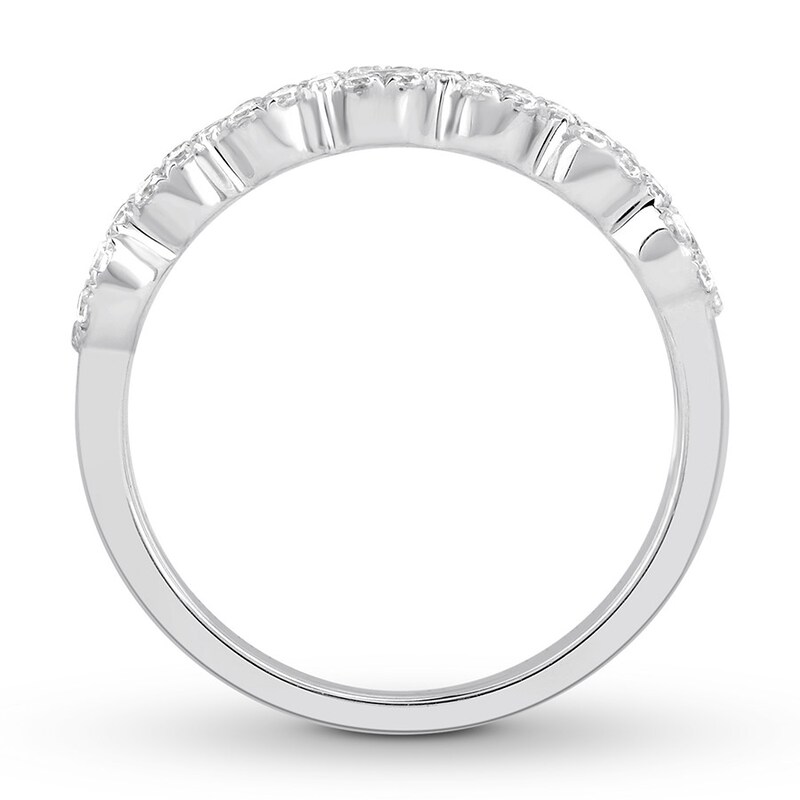 Diamond Anniversary Band 3/4 ct tw Round-cut 14K White Gold