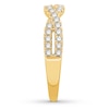 Thumbnail Image 2 of Colorless Diamond Anniversary Band 3/8 ct tw 14K Yellow Gold