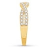 Thumbnail Image 3 of Colorless Diamond Anniversary Band 3/8 ct tw 14K Yellow Gold