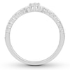 Thumbnail Image 1 of Colorless Diamond Contour Ring 3/8 carat tw 14K White Gold