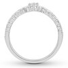 Thumbnail Image 1 of Colorless Diamond Contour Ring 3/8 carat tw 14K White Gold