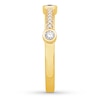 Thumbnail Image 2 of Colorless Diamond Anniversary Band 1/4 ct tw 14K Yellow Gold