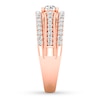 Thumbnail Image 2 of Diamond Anniversary Band 3/4 ct tw Round-cut 14K Rose Gold