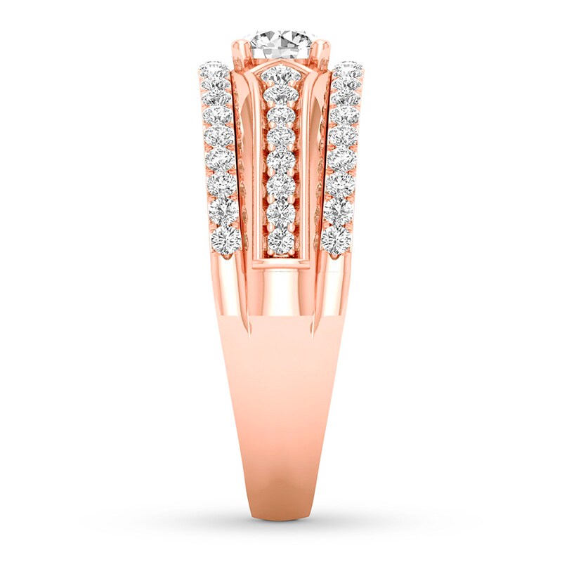 Diamond Anniversary Band 3/4 ct tw Round-cut 14K Rose Gold