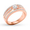 Thumbnail Image 3 of Diamond Anniversary Band 3/4 ct tw Round-cut 14K Rose Gold