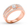 Thumbnail Image 3 of Diamond Anniversary Band 3/4 ct tw Round-cut 14K Rose Gold