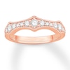 Thumbnail Image 0 of Colorless Diamond Anniversary Band 1/2 ct tw 14K Rose Gold
