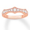 Thumbnail Image 1 of Colorless Diamond Anniversary Band 1/2 ct tw 14K Rose Gold