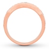 Thumbnail Image 2 of Colorless Diamond Anniversary Band 1/2 ct tw 14K Rose Gold