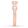 Thumbnail Image 2 of Colorless Diamond Anniversary Band 1/2 ct tw 14K Rose Gold