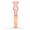 Thumbnail Image 2 of Colorless Diamond Anniversary Band 1/2 ct tw 14K Rose Gold