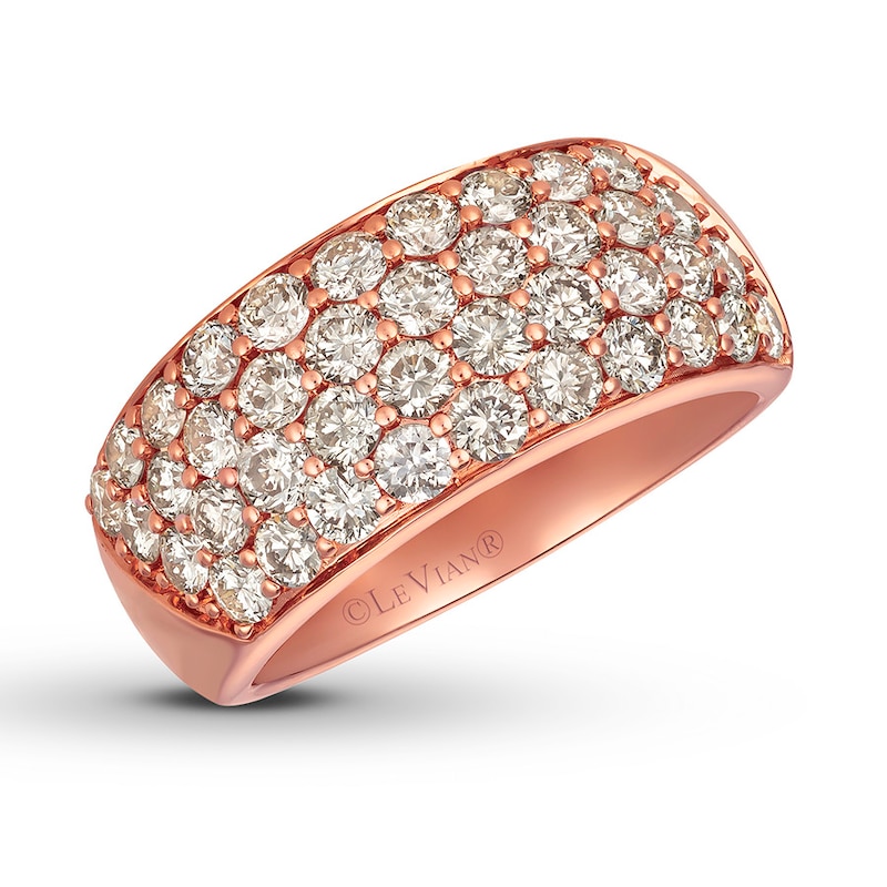 Le Vian Diamond Ring 2 carats tw 14K Strawberry Gold