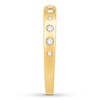 Thumbnail Image 2 of Diamond Anniversary Band 1/5 ct tw Round-cut 10K Yellow Gold