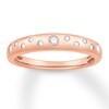 Thumbnail Image 0 of Diamond Anniversary Band 1/5 ct tw Round-cut 10K Rose Gold