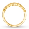 Thumbnail Image 1 of Diamond Anniversary Ring 1/4 ct tw Round-cut 10K Yellow Gold