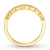 Thumbnail Image 2 of Diamond Anniversary Ring 1/4 ct tw Round-cut 10K Yellow Gold