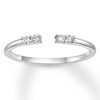 Thumbnail Image 0 of Diamond Anniversary Ring 1/15 ct tw Round-cut 10K White Gold