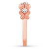 Thumbnail Image 2 of Diamond Anniversary Ring 1/4 ct tw Round-cut 10K Rose Gold