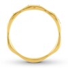 Thumbnail Image 1 of Diamond Stackable Ring 1/8 ct tw Round-cut 10K Yellow Gold