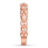 Thumbnail Image 2 of Diamond Anniversary Ring 1/4 ct tw Round-cut 10K Rose Gold