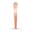 Thumbnail Image 3 of Colorless Diamond Anniversary Ring 1/8 ct tw 14K Rose Gold