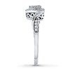 Thumbnail Image 2 of Diamond Promise Ring 1/4 carat tw Round 10K White Gold