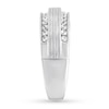 Thumbnail Image 2 of Men's Diamond Band 5/8 ct tw Round-cut 14K White Gold