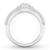 Thumbnail Image 1 of Diamond Anniversary Ring 1 ct tw Round-cut 14K White Gold