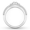 Thumbnail Image 1 of Diamond Anniversary Ring 1 ct tw Round-cut 14K White Gold