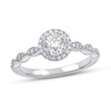Thumbnail Image 0 of Diamond Promise Ring 1/2 ct tw Round 10K White Gold