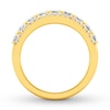 Thumbnail Image 1 of Diamond Anniversary Ring 1-5/8 ct tw Emerald-cut 14K Yellow Gold