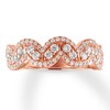 Thumbnail Image 0 of Diamond Anniversary Band 3/4 ct tw Round-cut 14K Rose Gold