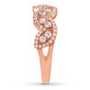 Thumbnail Image 2 of Diamond Anniversary Band 3/4 ct tw Round-cut 14K Rose Gold